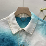 Close-up detail shot of Louis Vuitton luxury clothing with everyday silhouette