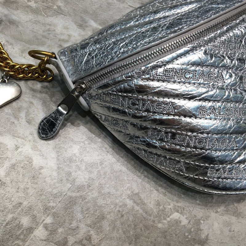 Elegant Premium PU Leather Handbag - Understated Luxury Look | Women's Fashion Handbag #736 - back view (image 4) of designer-inspired handbag
