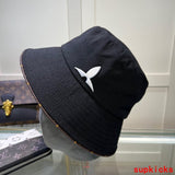 Close-up detail view of Louis Vuitton unisex cap