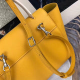 Handle and strap detail of premium statement women's handbag – women's luxury handbag