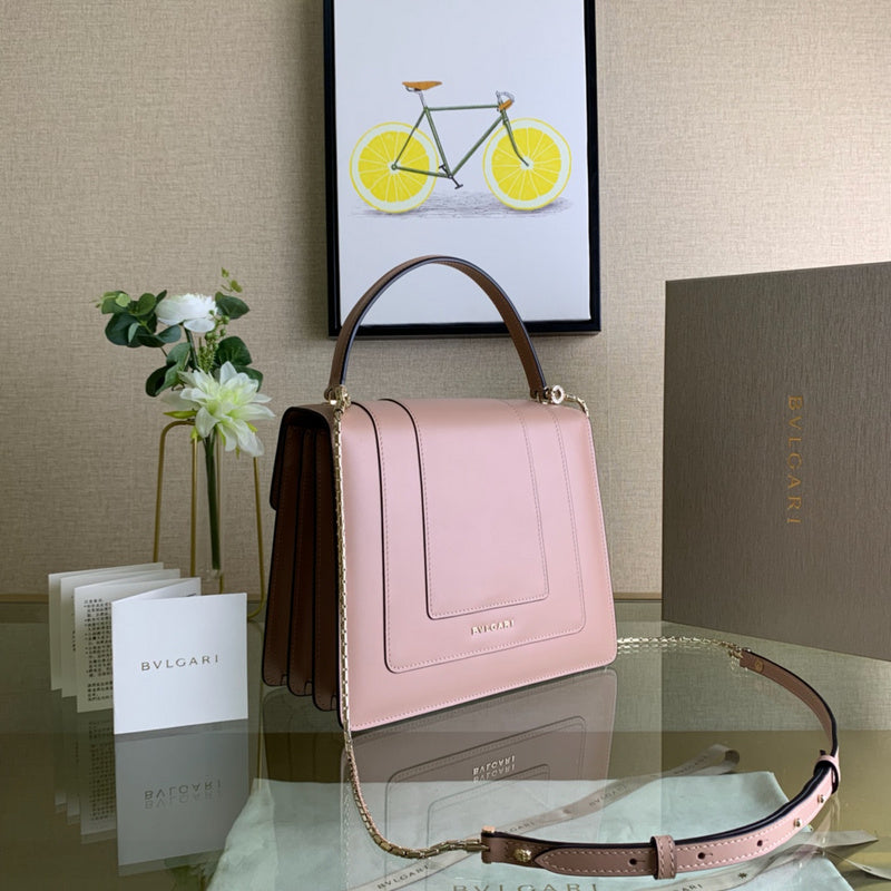 Sleek Vegan Leather Handbag - Understated Luxury Look | Women's Designer-Inspired Purse #1699 - alternate angle view (image 8) of designer-inspired handbag