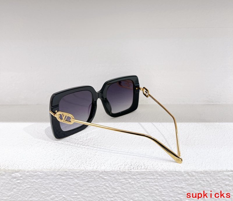 Lifestyle view of Louis Vuitton unisex sunglasses