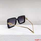 Lifestyle view of Louis Vuitton unisex sunglasses