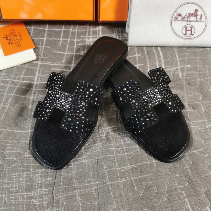 Hermes sandals Style 149 - angled studio shot
