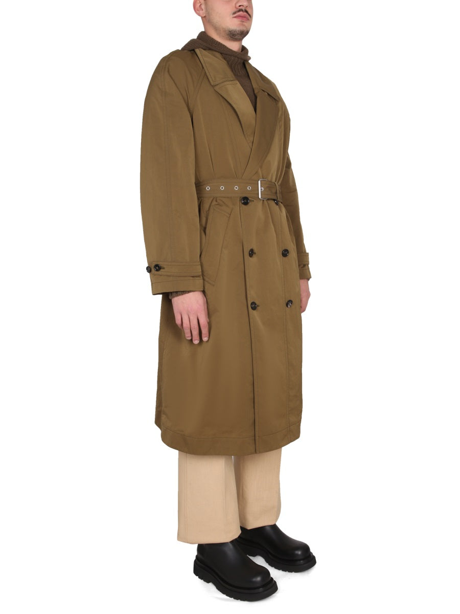 Bottega Veneta Jackets? Bottega Veneta Men Nylon Folding Trench Coat Premium Casual Designer Jacket