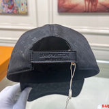 Close-up detail view of Louis Vuitton unisex cap