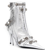 Balenciaga premium boots detail and craftsmanship close-up