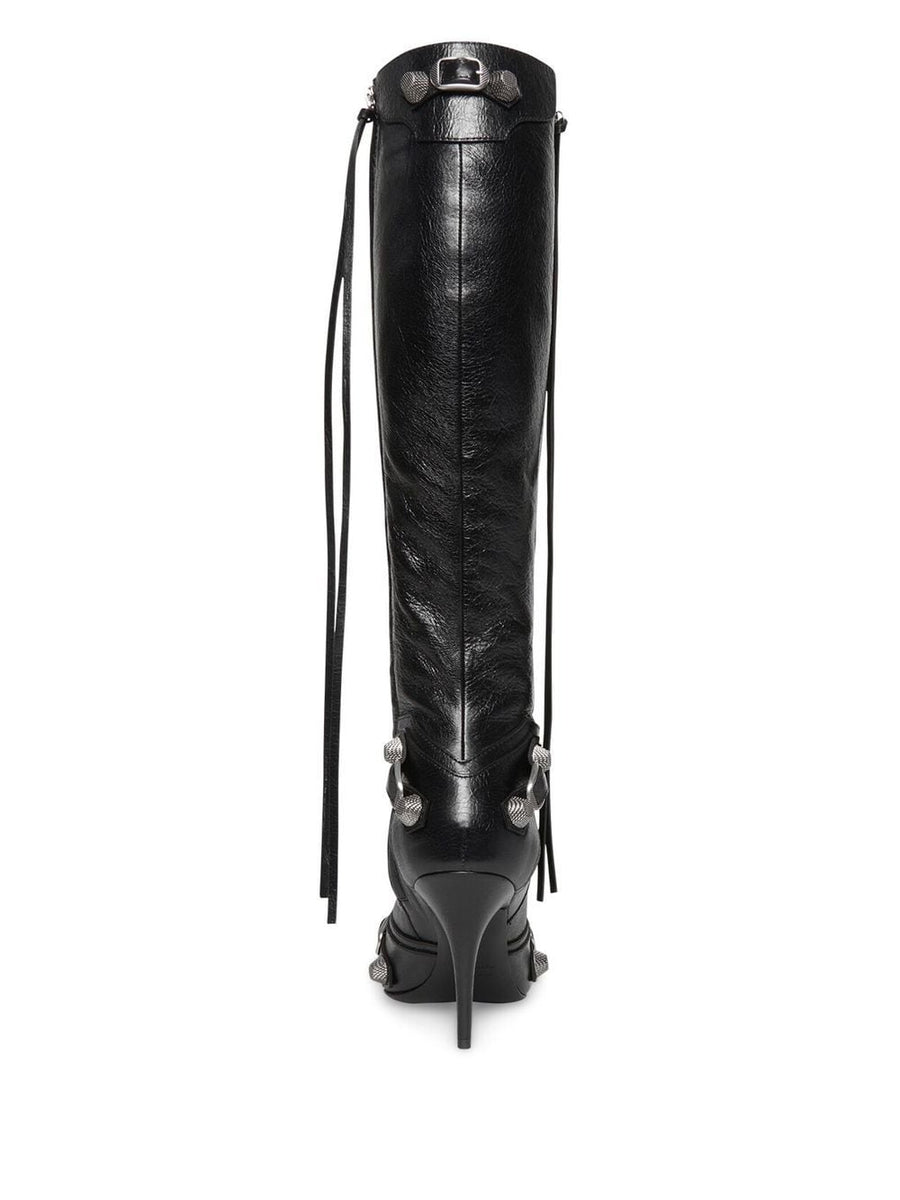 Balenciaga boots side profile designer luxury fashion