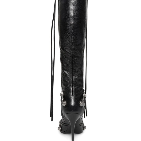 Balenciaga Shoes BALENCIAGA Chic Stiletto Leather Boots - 90MM Comfortable Everyday Designer Shoes