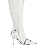 Balenciaga boots luxury designer piece front view