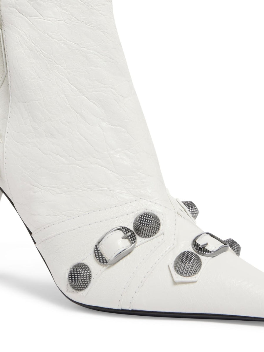 Balenciaga premium boots detail and craftsmanship close-up