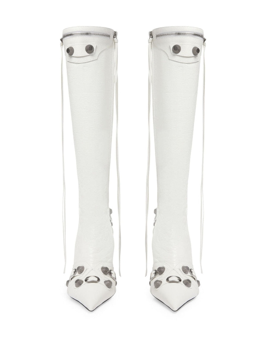 Balenciaga Shoes- BALENCIAGA Knee-High Leather Boots Luxury Lifestyle Designer Footwear