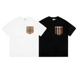 Burberry t-shirt close-up — premium authentic designer style