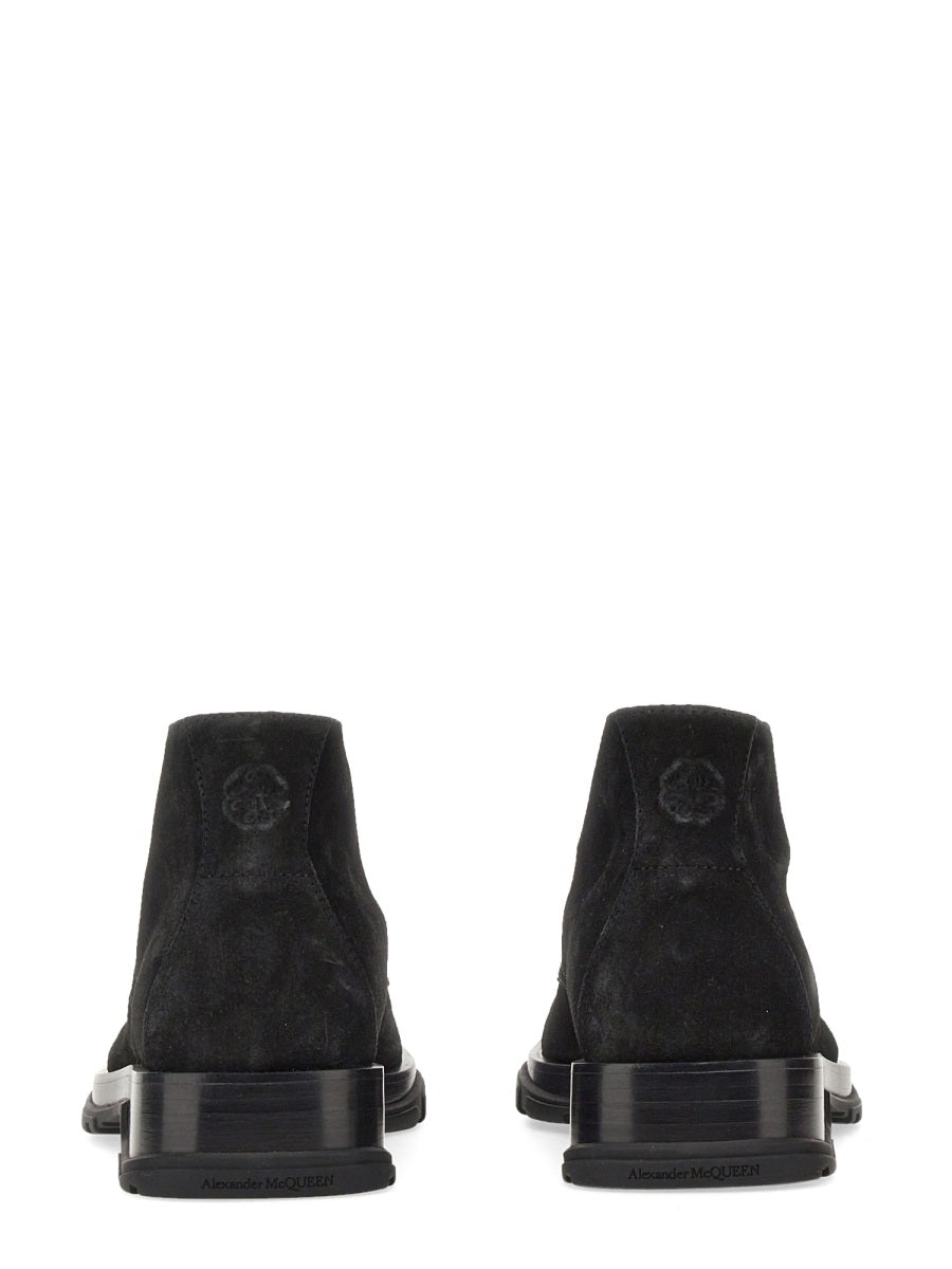 Alexander McQueen boots & booties side profile designer luxury fashion