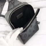Back view of refined classic women's handbag – women's luxury handbag