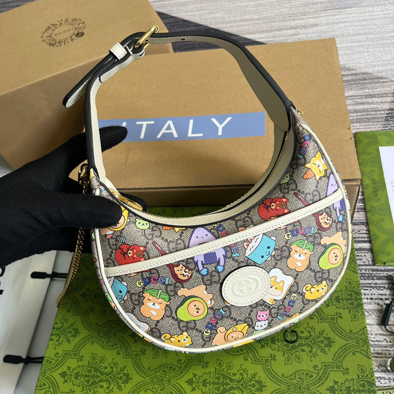 Front view of premium classic women's handbag – women's statement bag