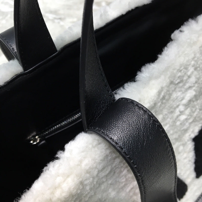 Polished Premium PU Leather Handbag - Everyday Elegance | Women's Everyday Carry Handbag #949 - styled full view (image 7) of designer-inspired handbag