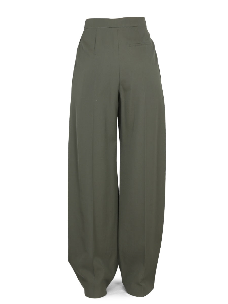 Alexander McQueen Pants? Alexander Mcqueen Women Wide Leg Pants Premium Designer Casual Trousers