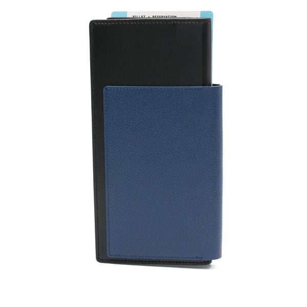 Balenciaga Wallets- Balenciaga Blue Wallets & Cardholders Men Premium Leather Designer Wallet