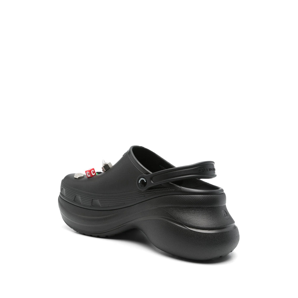 Balenciaga Accessories? Balenciaga Black Slippers Men Luxury Designer Fashion Accessory