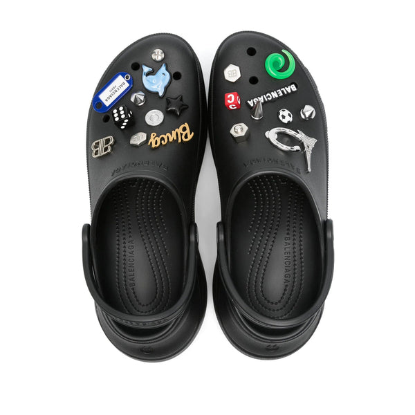 Balenciaga Accessories- Balenciaga Black Slippers Men Luxury Designer Fashion Accessory