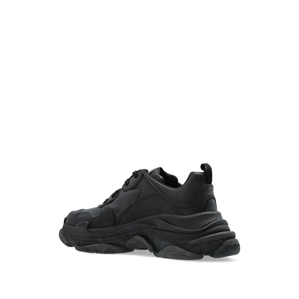Balenciaga Shoes Balenciaga Black Trainers - Low-Tops Men Comfortable Everyday Designer Shoes