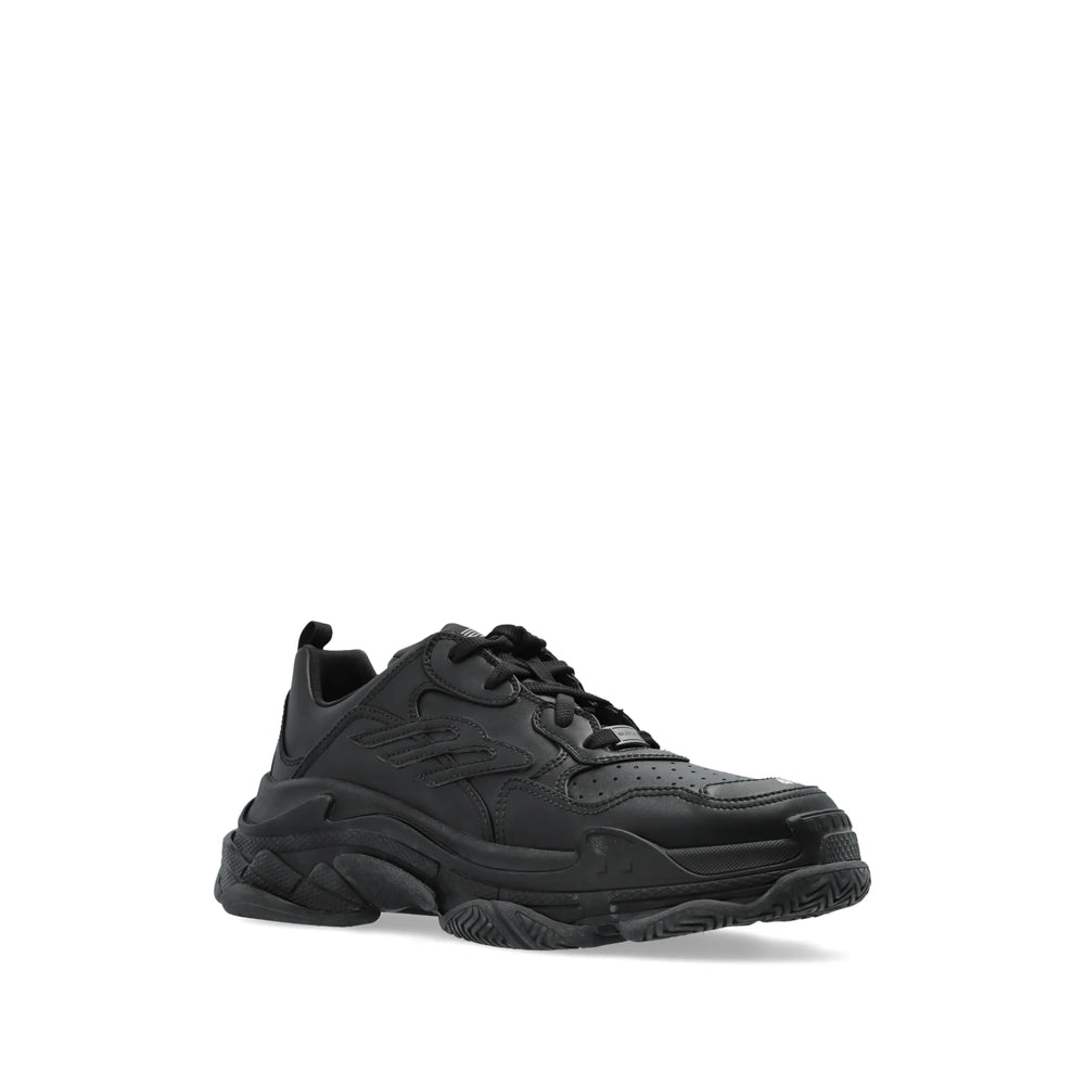 Balenciaga Shoes- Balenciaga Black Trainers - Low-Tops Men Luxury Lifestyle Designer Footwear