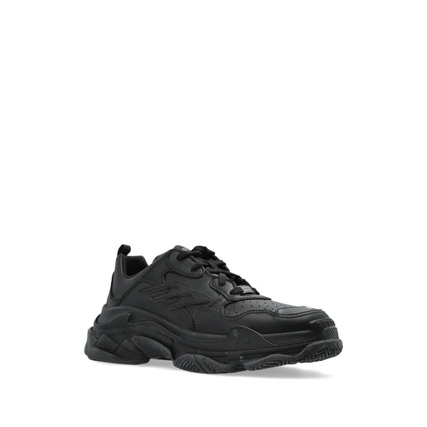 Balenciaga Shoes- Balenciaga Black Trainers - Low-Tops Men Luxury Lifestyle Designer Footwear