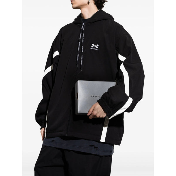 Balenciaga Bags- Balenciaga Grey Clutch Bags Men Elegant Everyday Designer Handbag