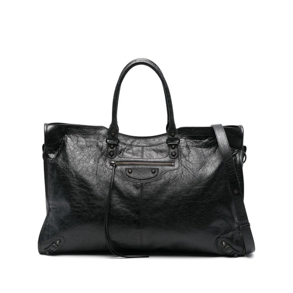 Balenciaga Accessories- Balenciaga Black Luggage & Holdalls Men Luxury Designer Fashion Accessory
