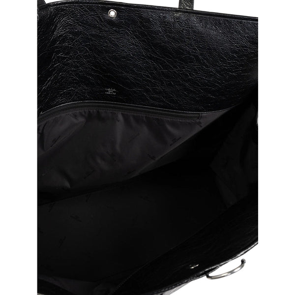 Balenciaga Bags- Balenciaga Black Tote Bags Men Luxury Designer Leather Handbag