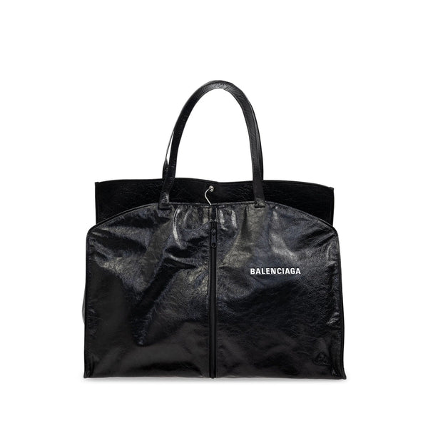 Balenciaga Bags- Balenciaga Black Tote Bags Men Luxury Designer Leather Handbag