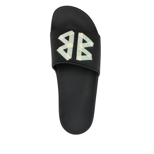 Balenciaga Shoes Balenciaga Black Flip-Flops & Slides Men Comfortable Everyday Designer Shoes