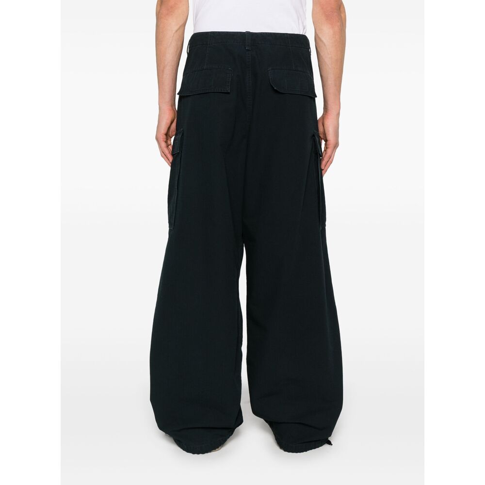 Balenciaga Pants? Balenciaga Blue Trousers - Loose Fit Men Premium Designer Casual Trousers
