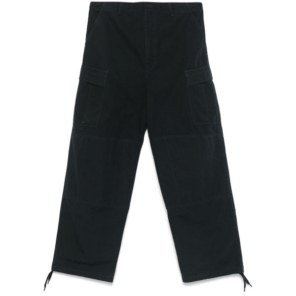 Balenciaga Pants- Balenciaga Blue Trousers - Loose Fit Men Premium Designer Casual Trousers