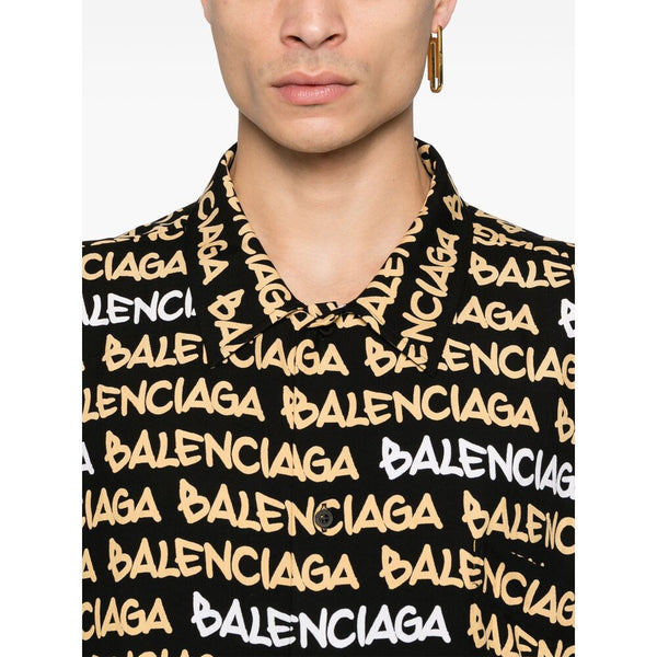 Balenciaga Tops- Balenciaga Black Shirts Men Elegant Everyday Designer Top