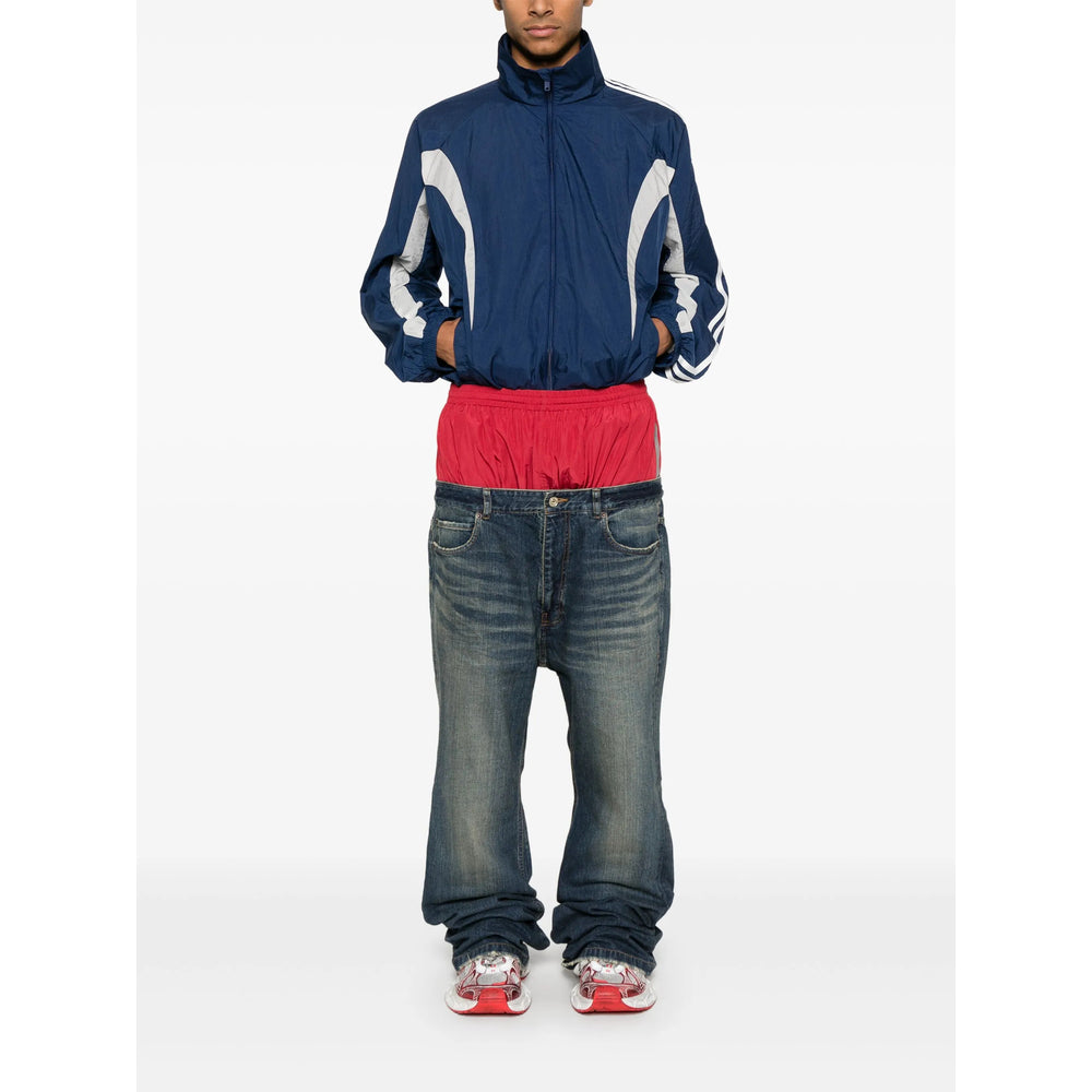Balenciaga Shoes- Balenciaga Blue Denim - Bootcut Jeans Men Comfortable Everyday Designer Shoes