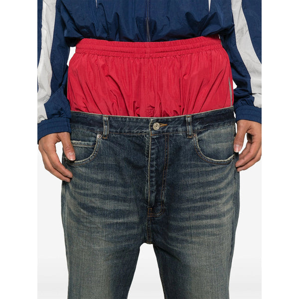 Balenciaga Shoes Balenciaga Blue Denim - Bootcut Jeans Men Luxury Lifestyle Designer Footwear
