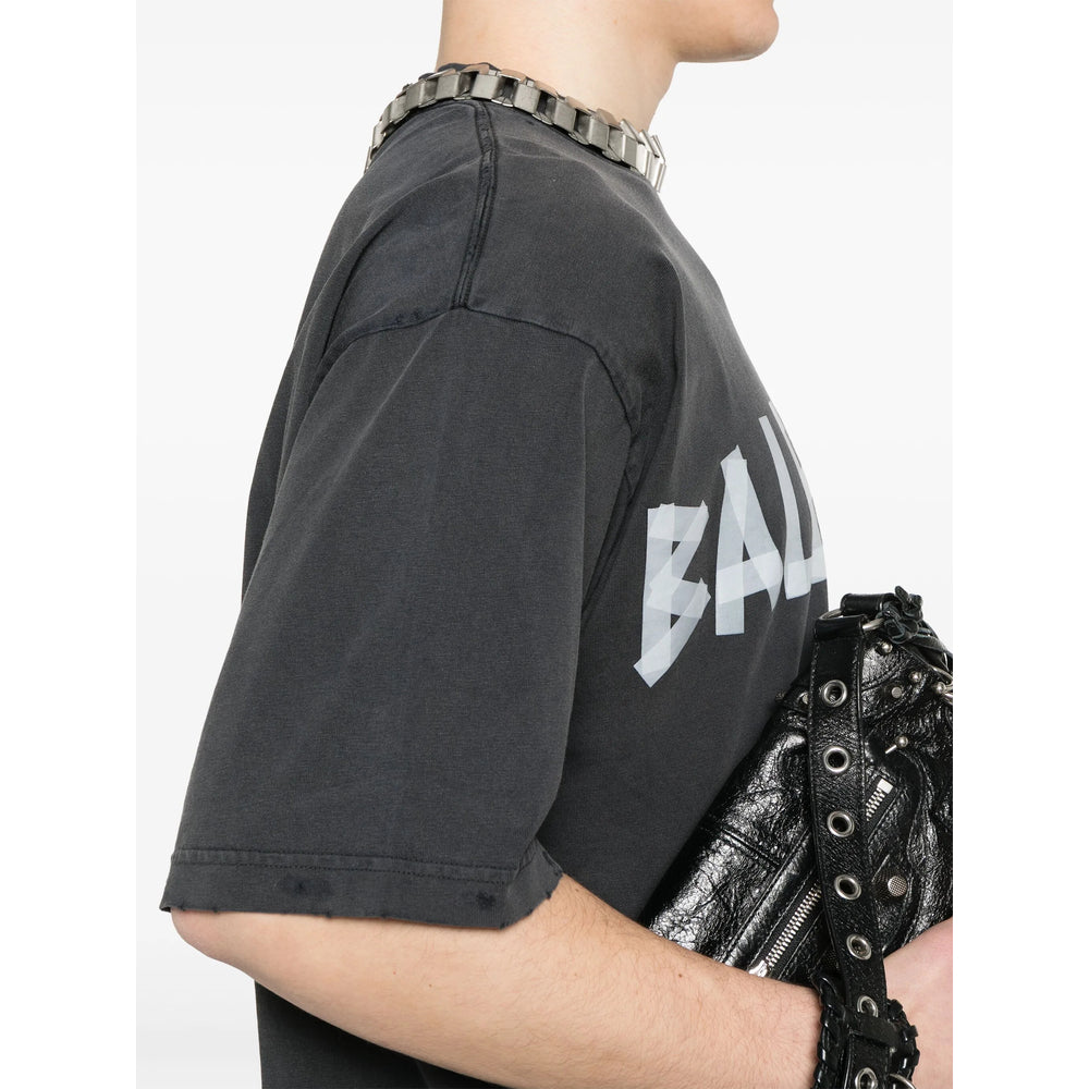 Balenciaga T-Shirts- Balenciaga Black T-Shirts & Vests - T-Shirts Men Casual Everyday Designer Tee