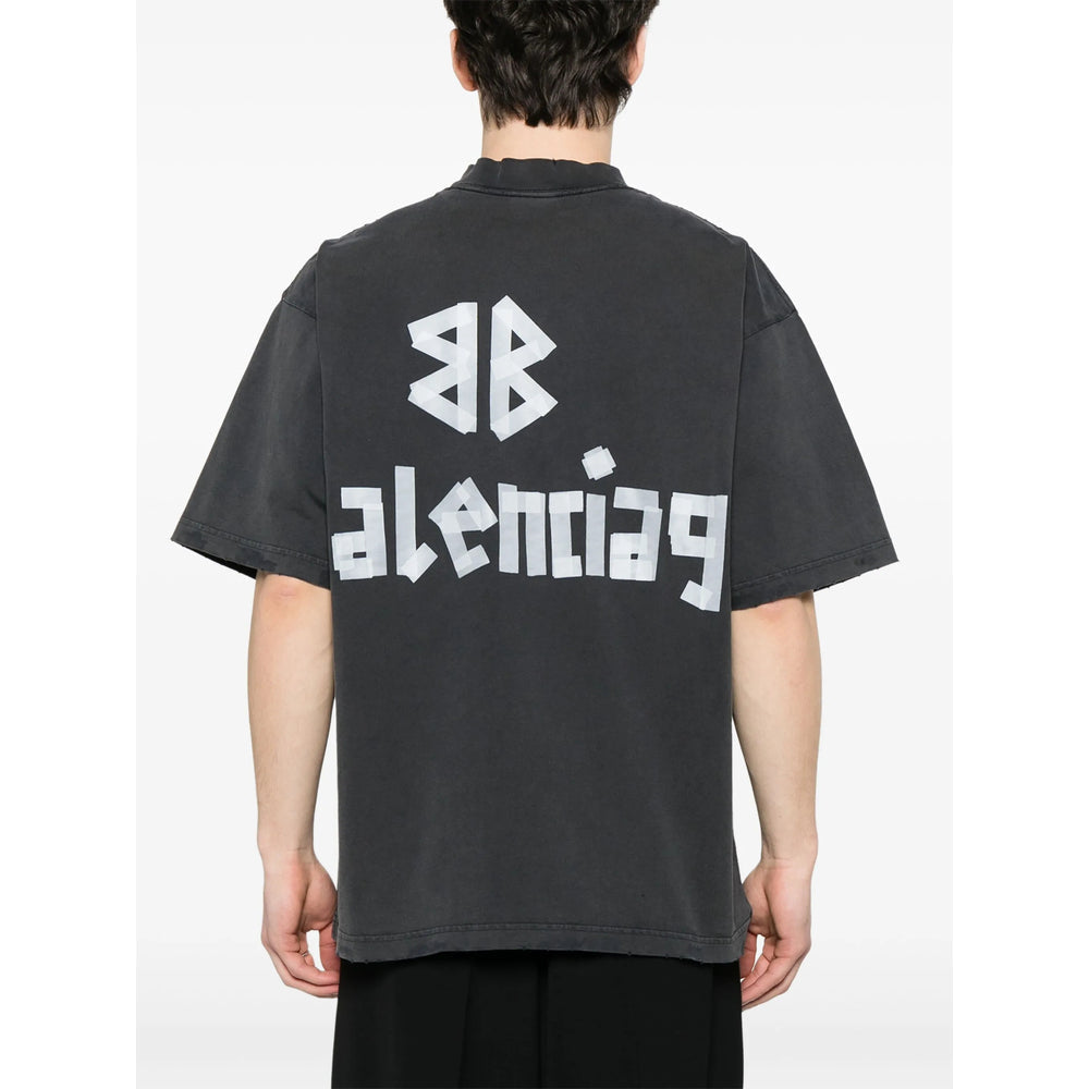 Balenciaga T-Shirts- Balenciaga Black T-Shirts & Vests - T-Shirts Men Casual Everyday Designer Tee