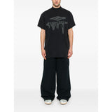 Balenciaga premium tee shirts detail and craftsmanship close-up