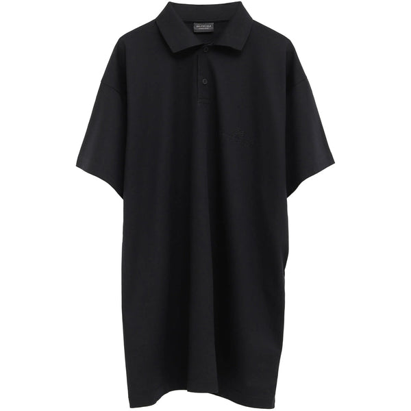 Balenciaga Polo Shirts? Balenciaga Black Polo Shirts Men Classic Designer Cotton Polo Shirt