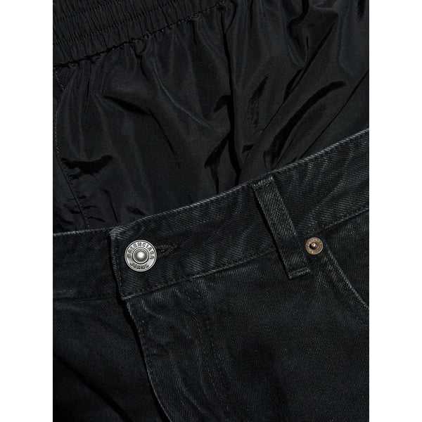 Balenciaga Shoes Balenciaga Black Denim - Bootcut Jeans Men Luxury Lifestyle Designer Footwear