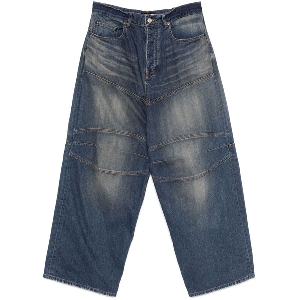 Balenciaga Jeans? Balenciaga Blue Denim - Loose-Fit Jeans Men Classic Everyday Designer Jeans