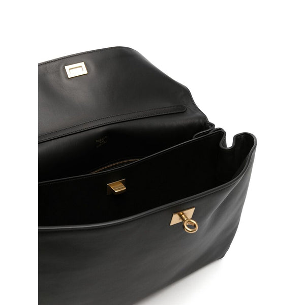 Balenciaga Bags- Balenciaga Black Shoulder Bags Women Elegant Everyday Designer Handbag