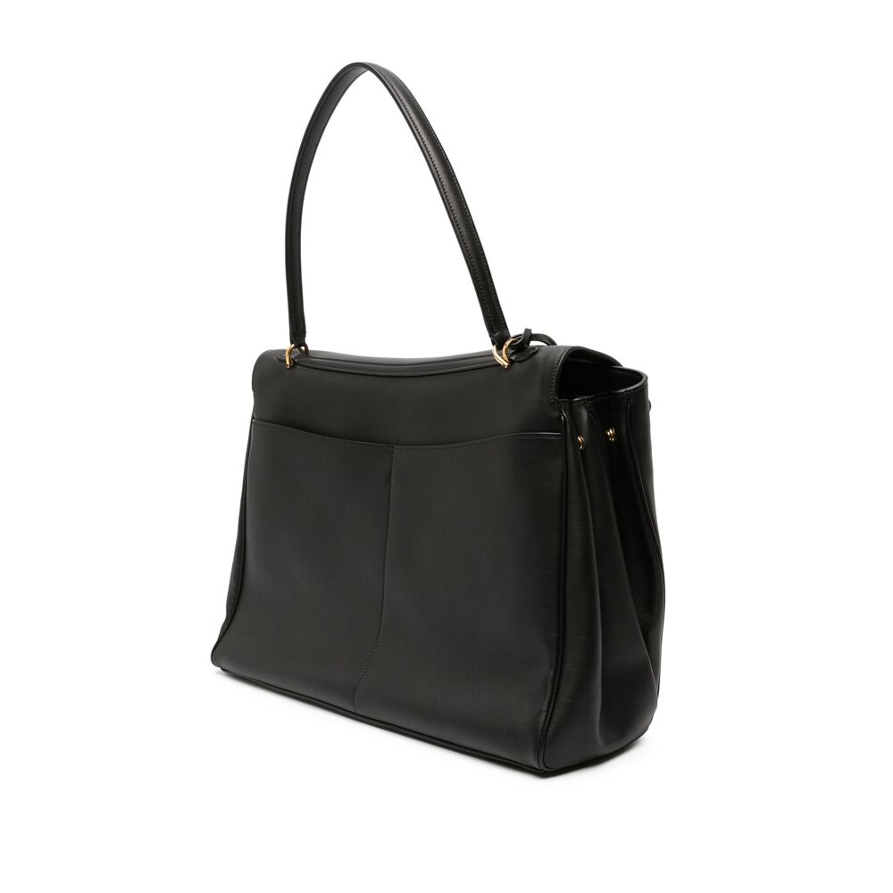 Balenciaga Bags- Balenciaga Black Shoulder Bags Women Elegant Everyday Designer Handbag