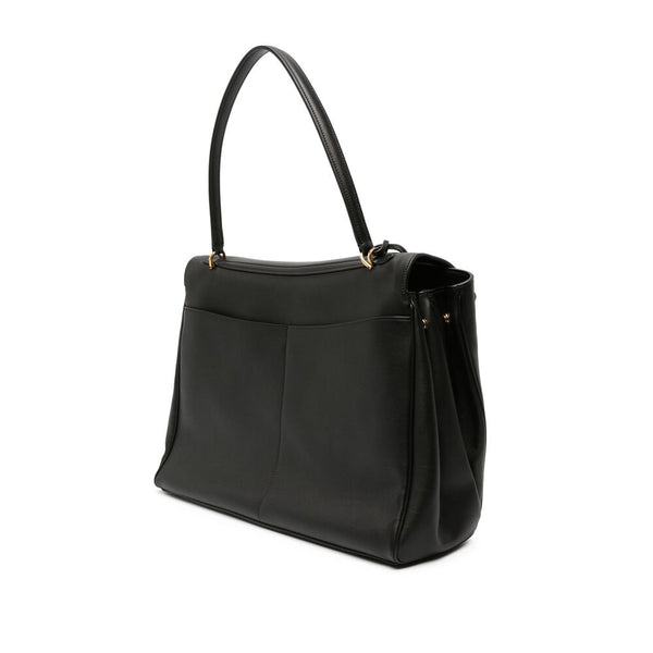 Balenciaga Bags? Balenciaga Black Shoulder Bags Women Elegant Everyday Designer Handbag
