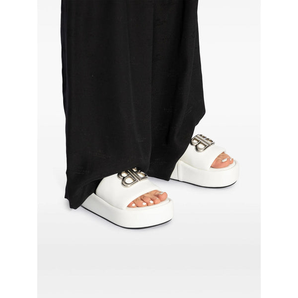 Balenciaga Shoes? Balenciaga White Flip-Flops & Slides Women Premium Designer Casual Shoes