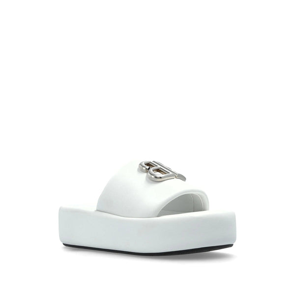 Balenciaga Shoes? Balenciaga White Flip-Flops & Slides Women Premium Designer Casual Shoes