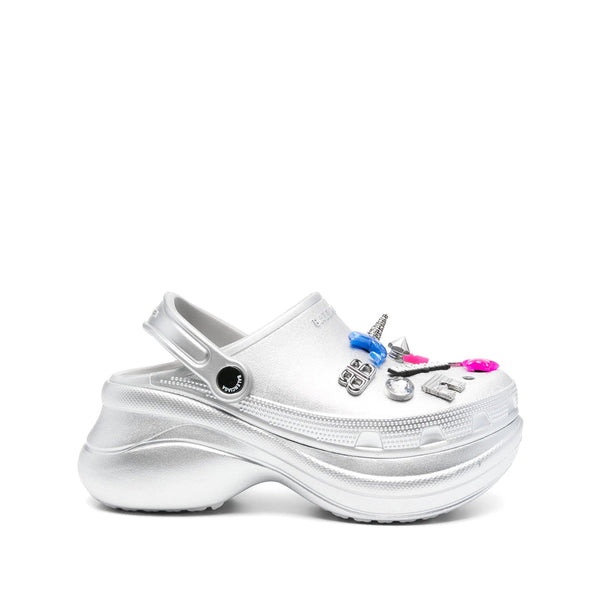 Balenciaga Accessories? Balenciaga Silver Mules Women Premium Everyday Designer Accessory